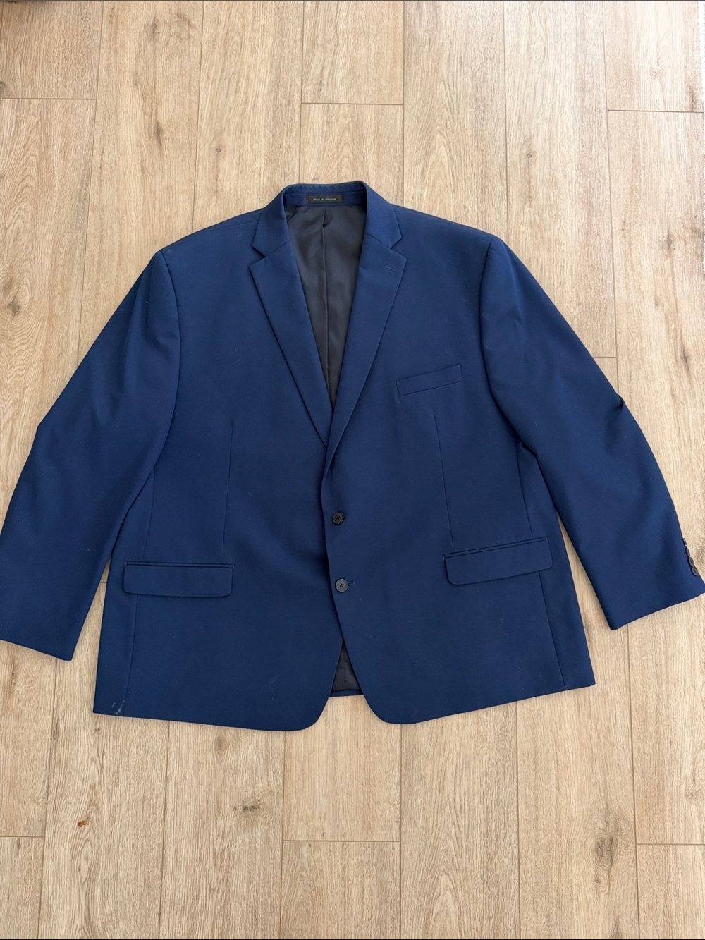 Van Heusen Dark Navy Two-Button Sport Coat